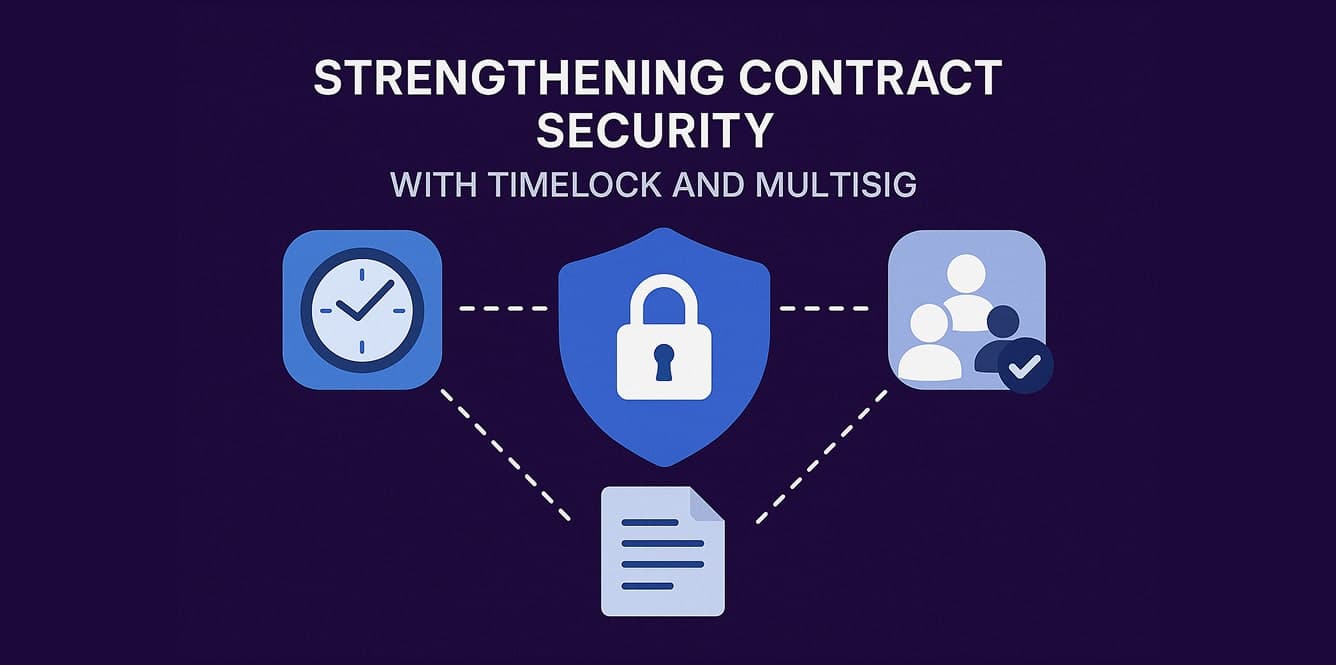 Strengthening Contract Security with Timelock and Multisig